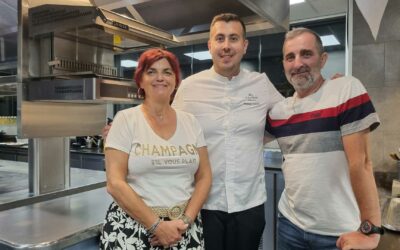 Chef Mickael Furnion , chef cuisinier du Château Brachet à Grésy sur Aix