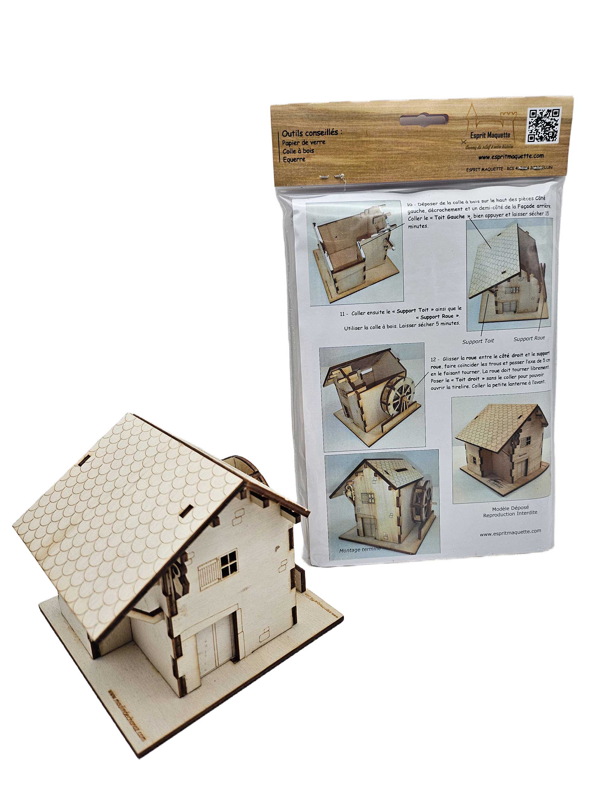 maquette moulin chanaz