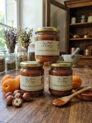 CONFITURE ABRICOT NOISETTE