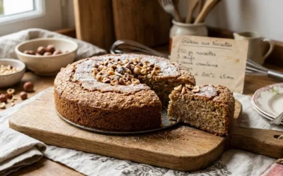 Gâteau aux noisettes