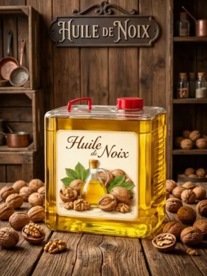 huile de noix bidon