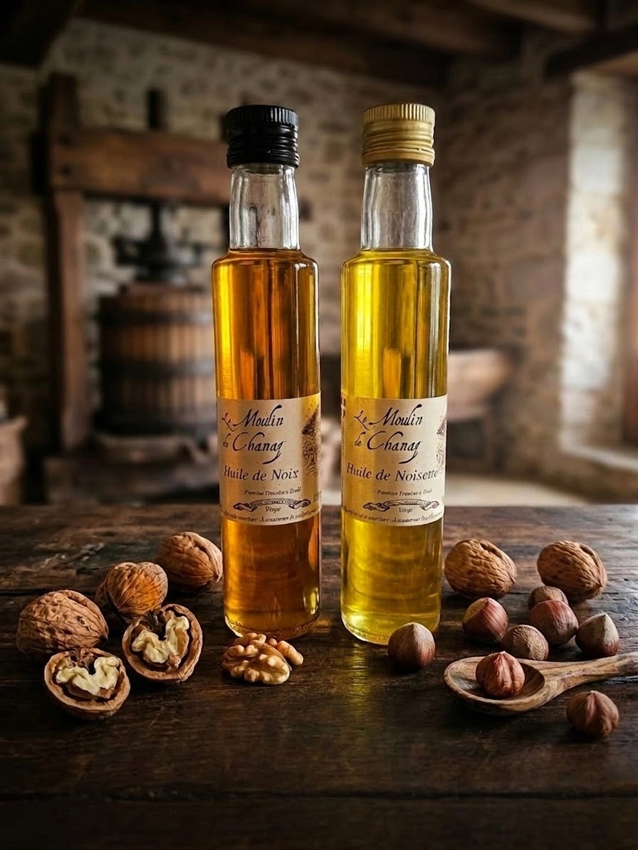 huiles noix noisette